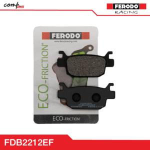 Ferodo ผ้าเบรค รถมอเตอร์ไซต์ เป็นมิตรกับสิ่งแวดล้อม FDB2212EF