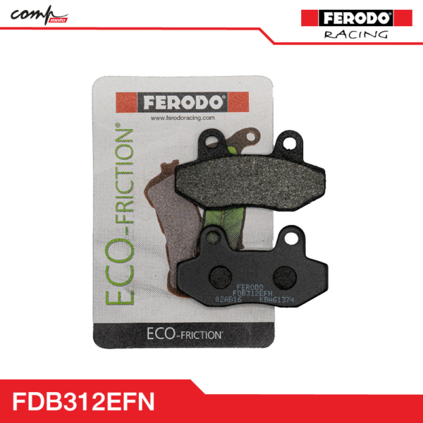 Ferodo ผ้าเบรค รถมอเตอร์ไซต์ เป็นมิตรกับสิ่งแวดล้อม FDB312EFN